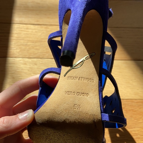 Brian Atwood Vero Cuoio Bflaplata - Picture 3 of 7